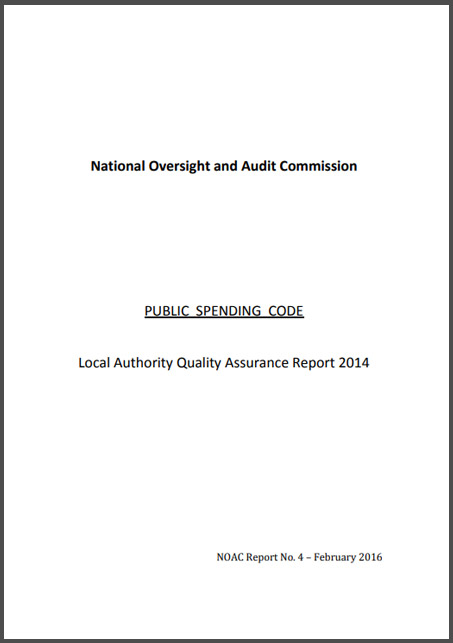 find out more about Report 4: NOAC Public Spending Code Report 2014 