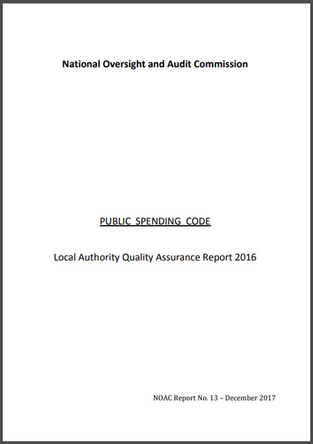find out more about Report 13: NOAC Public Spending Code Report 2016 