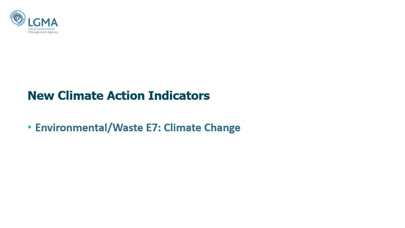 Climate Indicator Presentation